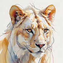 Lion Canvas Wall Art