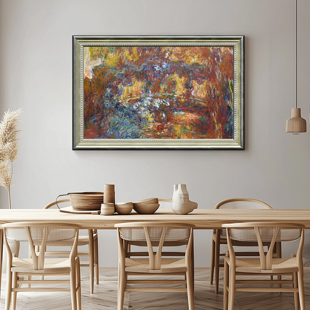 The Japanese Bridge By Claude Monet