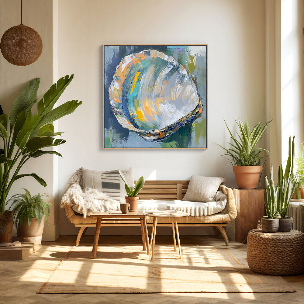 Seashell – A Coastal Touch For Your Home-Canvas Wall Art