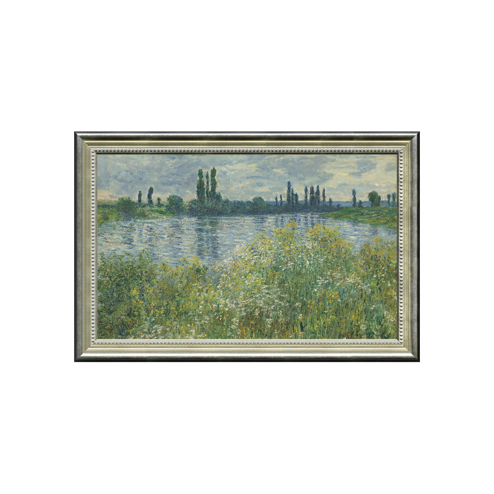 The Banks of the Seine by Claude Monet