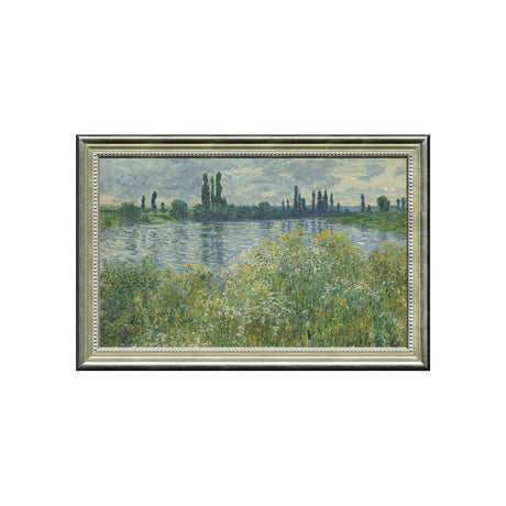 The Banks of the Seine by Claude Monet