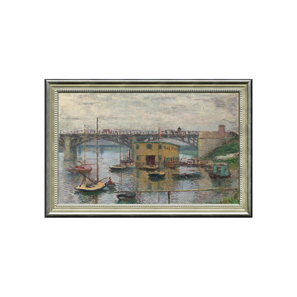 The Argenteuil Bridge by Claude Monet