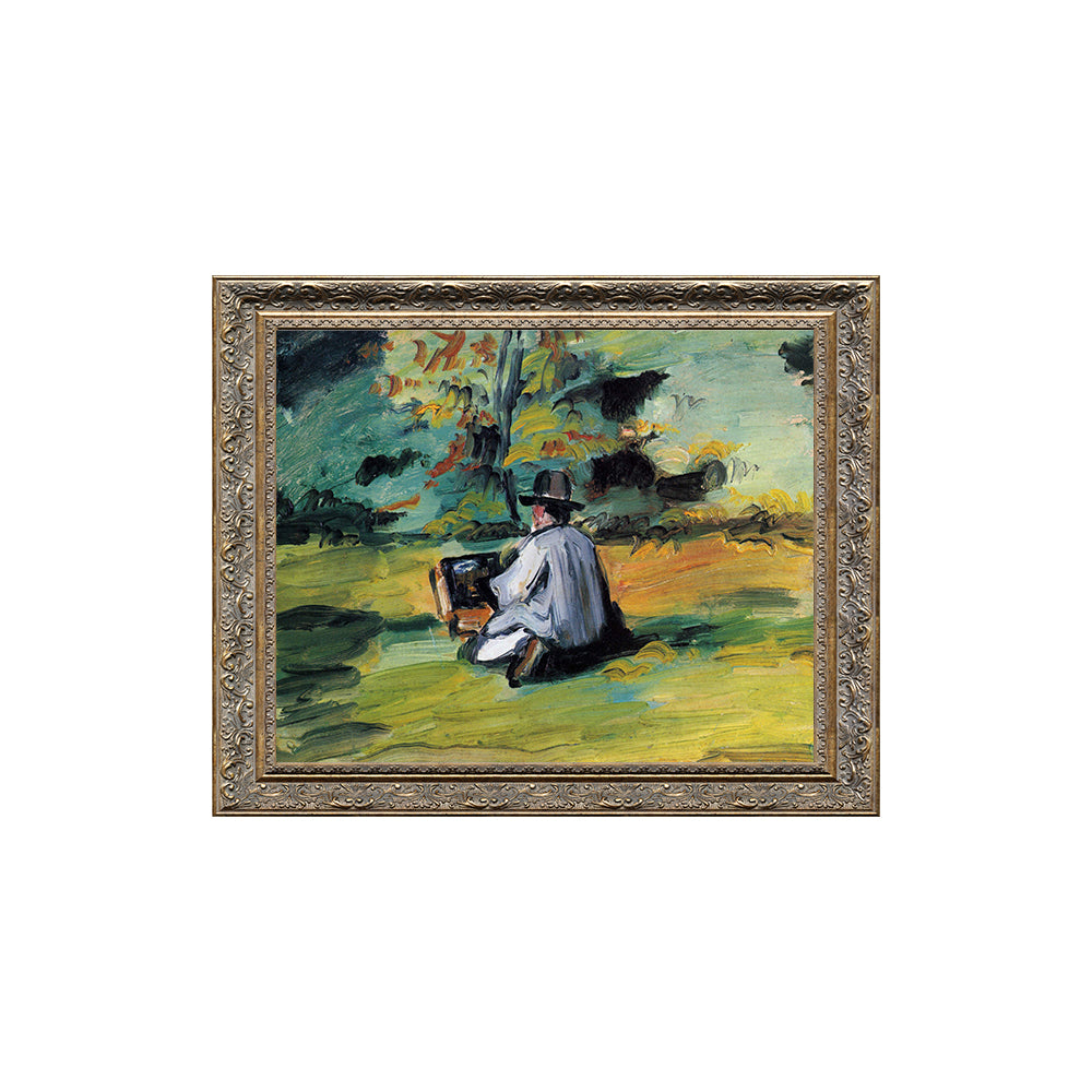 "A Painter at Work" By Paul Cézanne