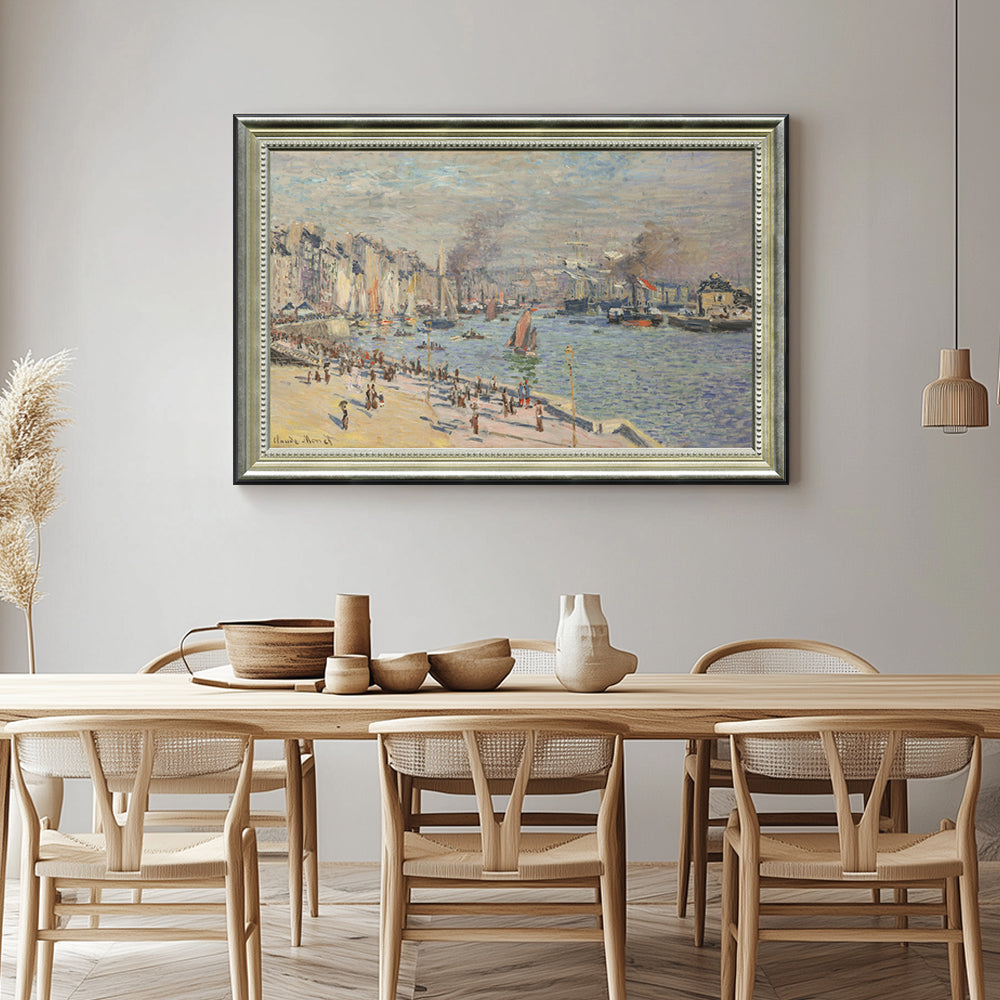 Le Havre, The Port By Claude Monet