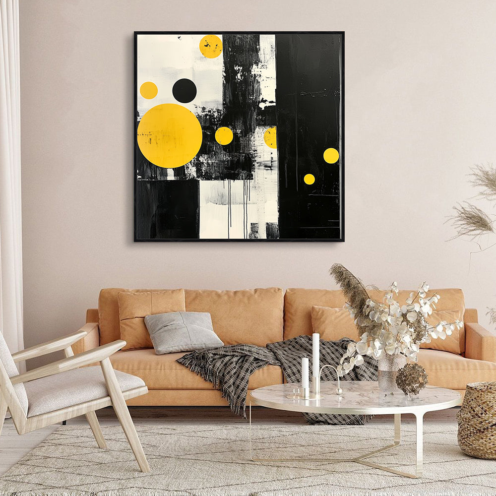 "Modern Geometry" Canvas Wall Art – Bold, Elegance For Contemporary Spaces