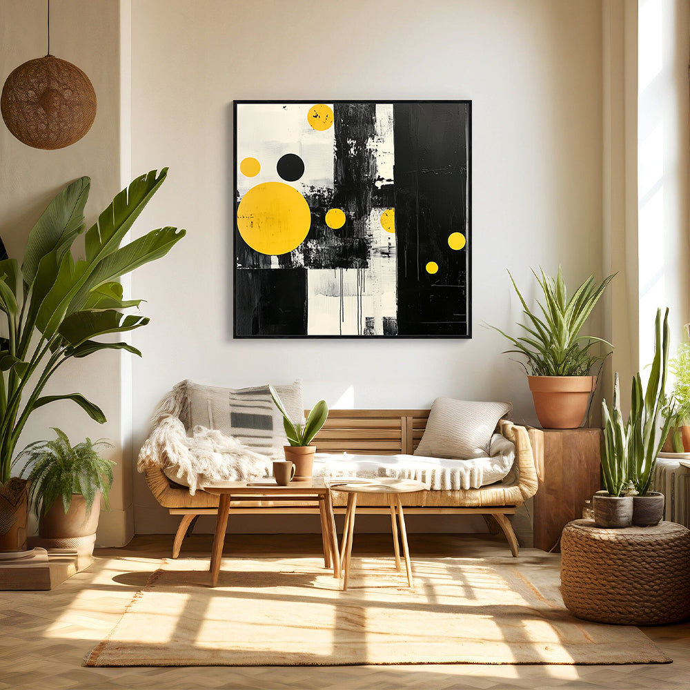 "Modern Geometry" Canvas Wall Art – Bold, Elegance For Contemporary Spaces