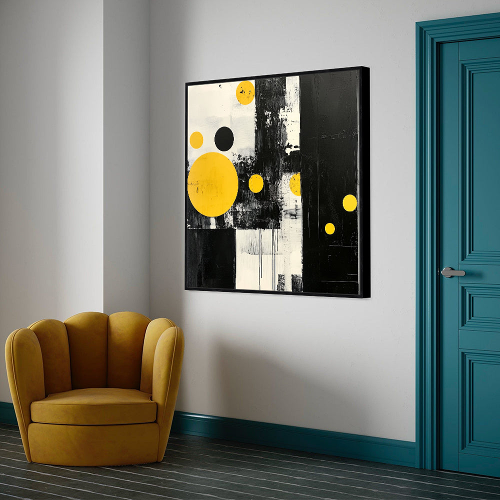 "Modern Geometry" Canvas Wall Art – Bold, Elegance For Contemporary Spaces