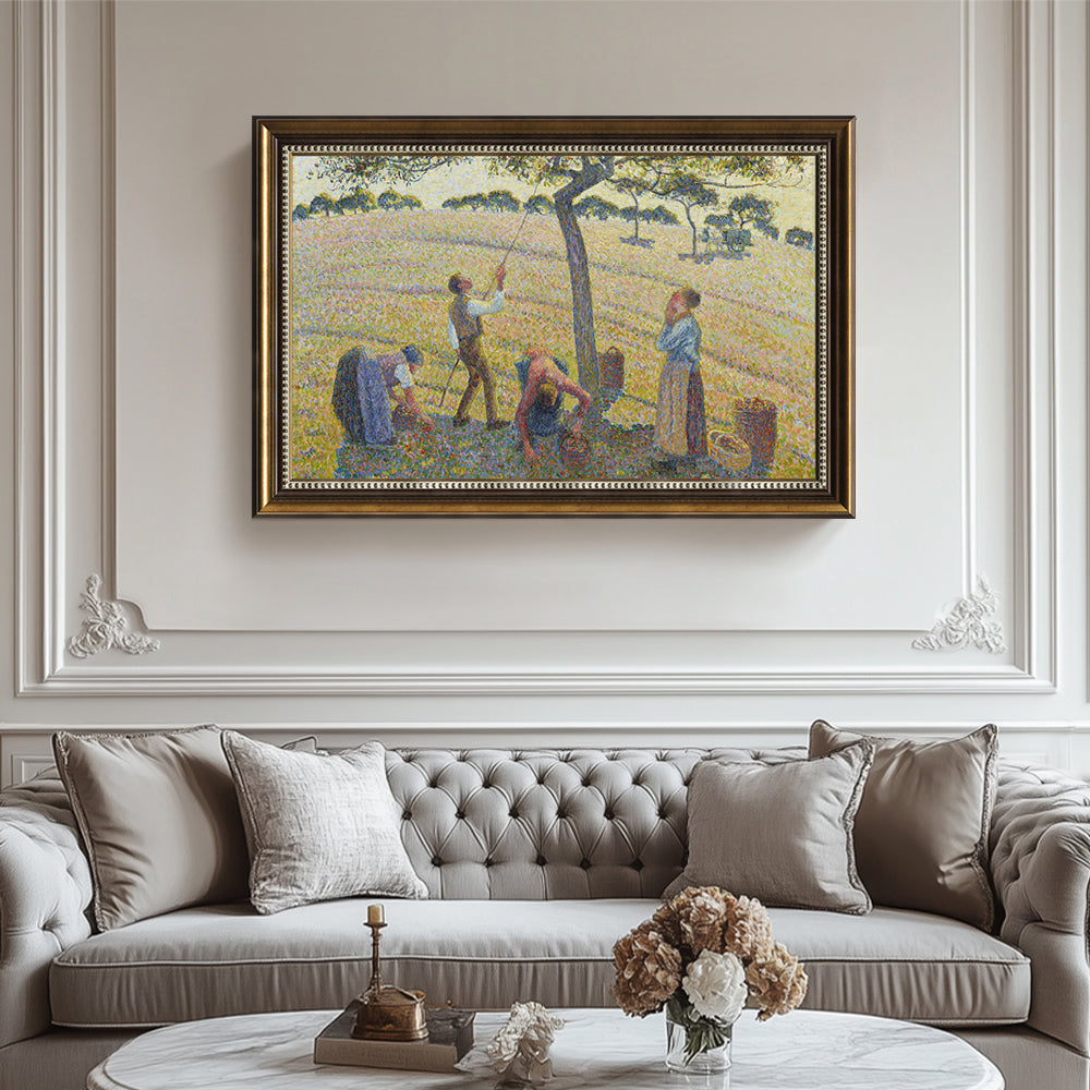 Apple Harvest by Camille Pissarro