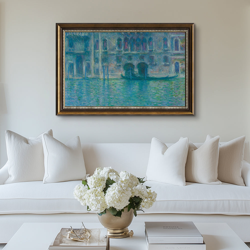 The Palace Of The Doges, Venice By Claude Monet