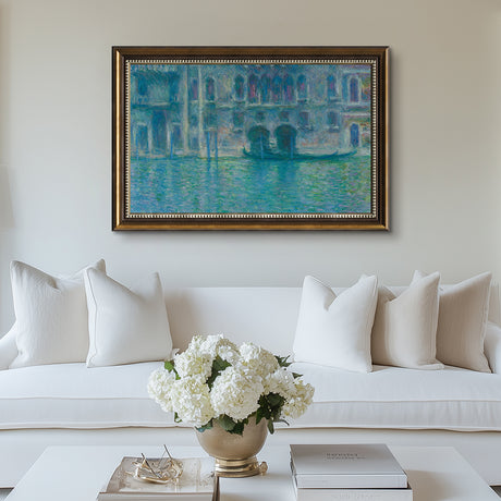 The Palace Of The Doges, Venice By Claude Monet