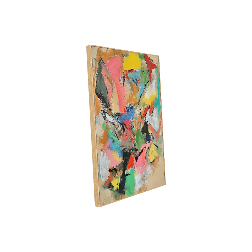 Vibrant Color Splash Canvas Wall Art