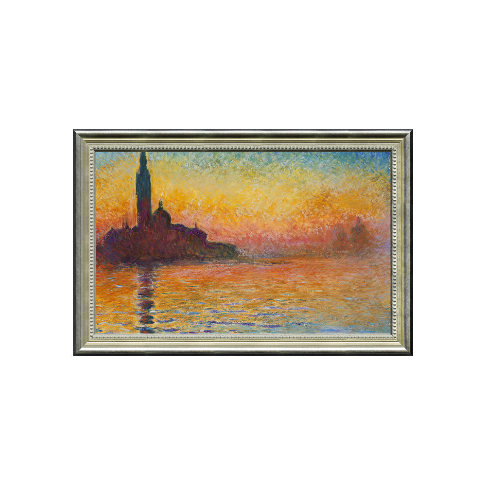 San Giorgio Maggiore at Dusk by Claude Monet