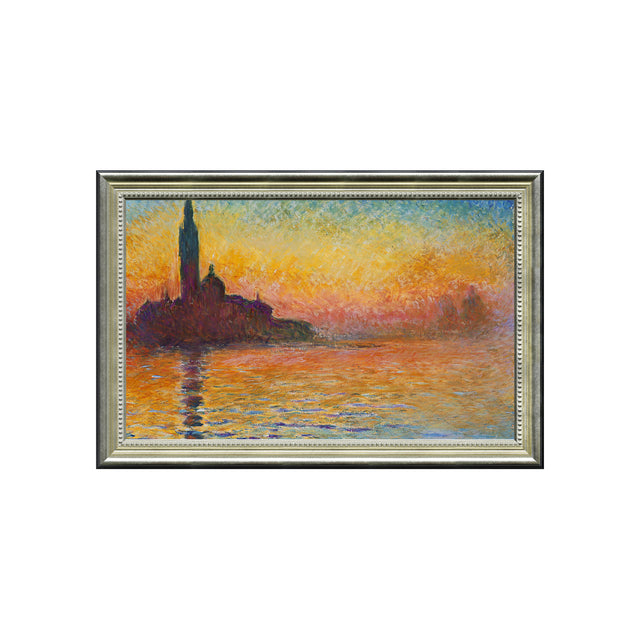 San Giorgio Maggiore at Dusk by Claude Monet