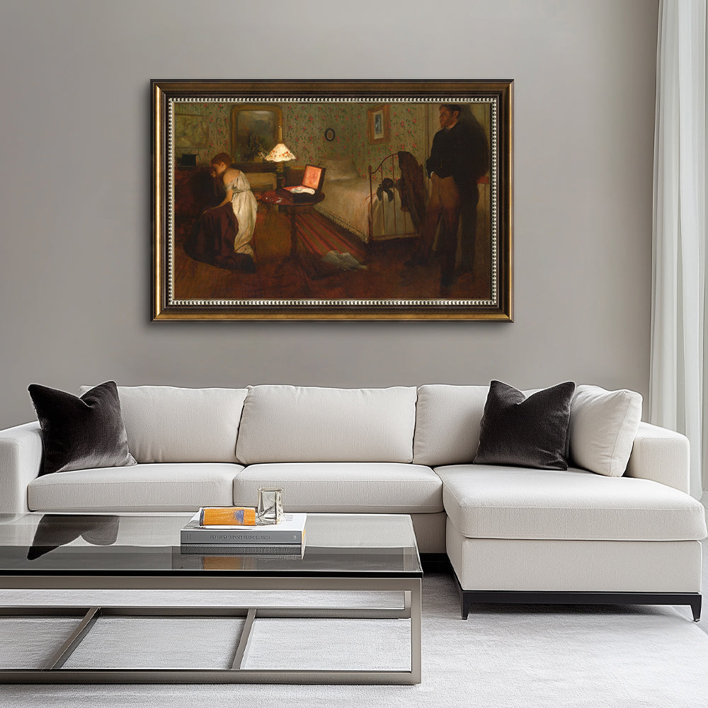 The Sick Child By Edgar Degas