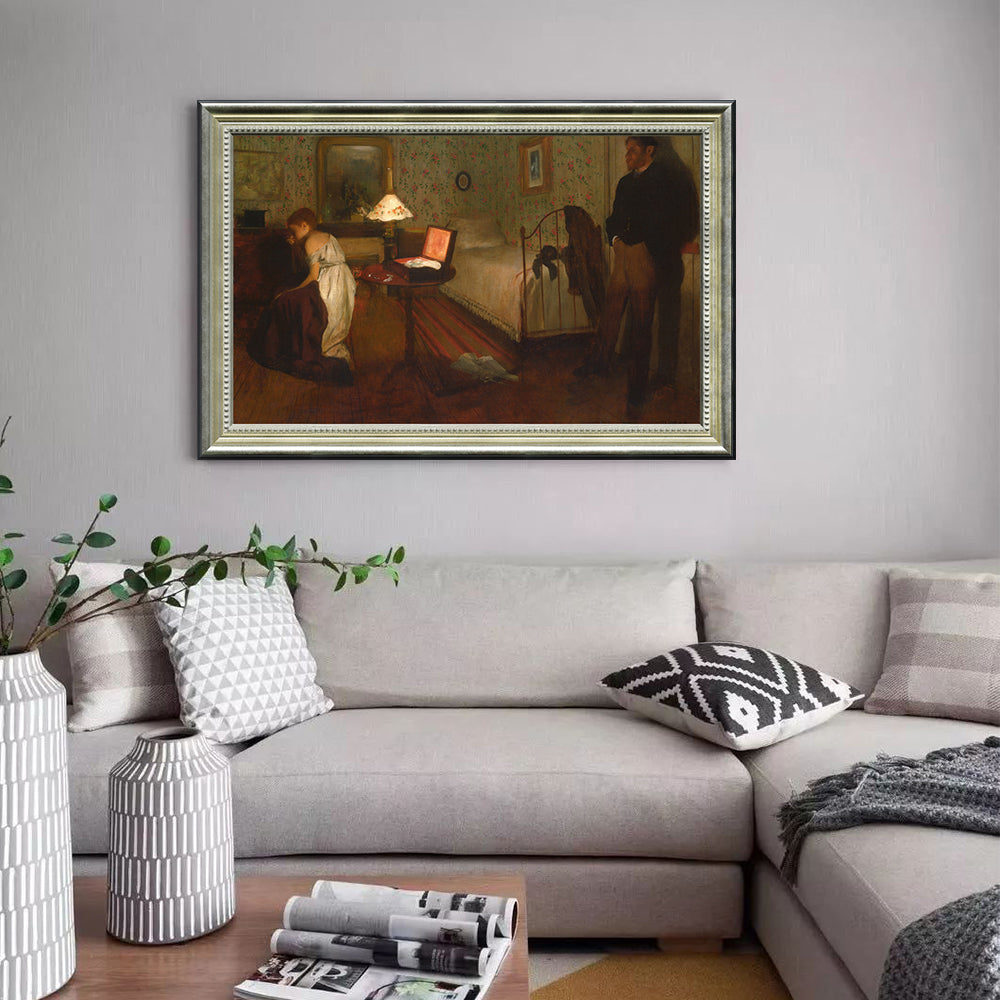 The Sick Child By Edgar Degas