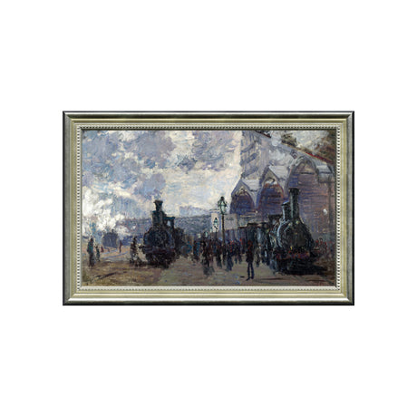 The Arrival Of The Normandy Train, Gare Saint-Lazare By Claude Monet