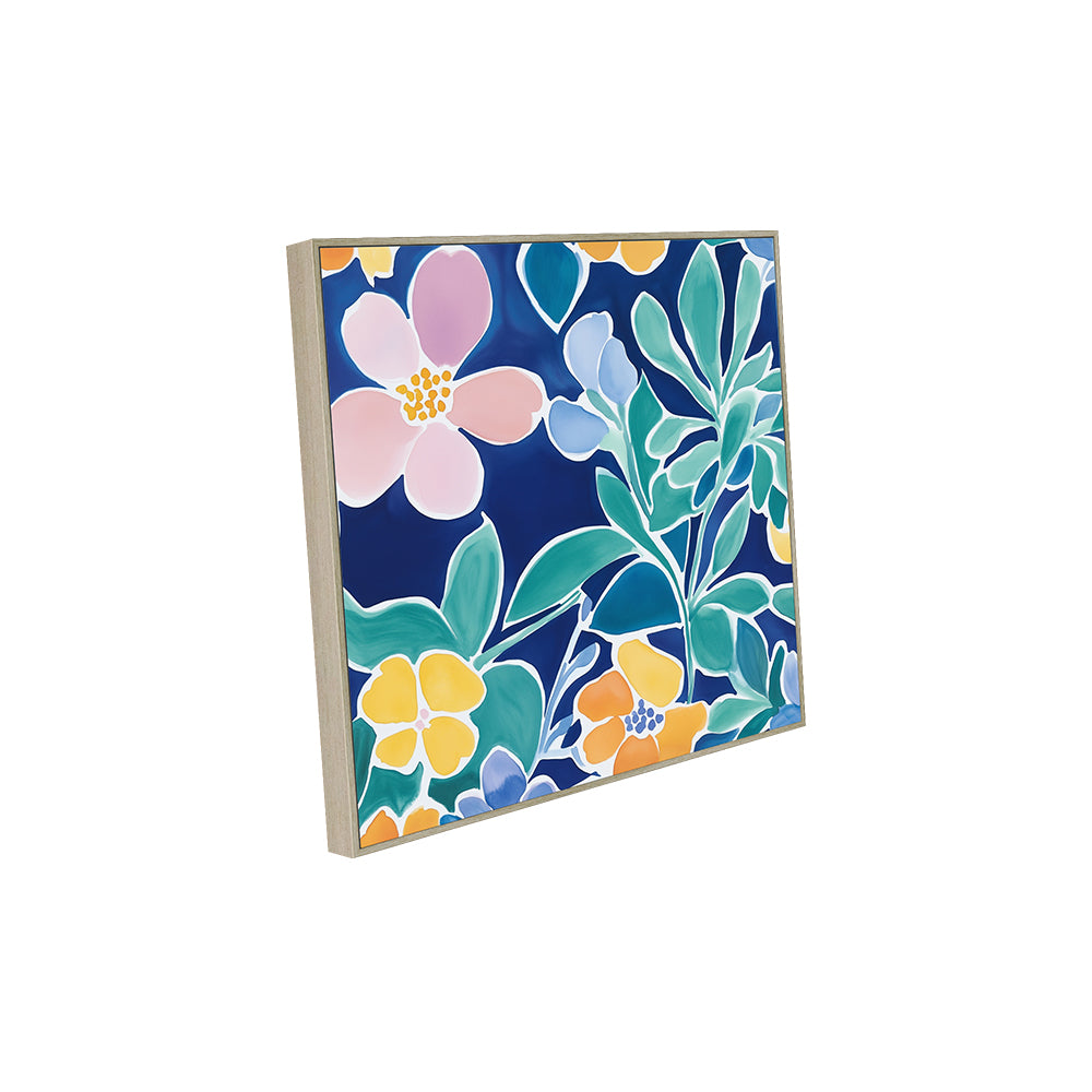 Vibrant Floral Canvas Wall Art
