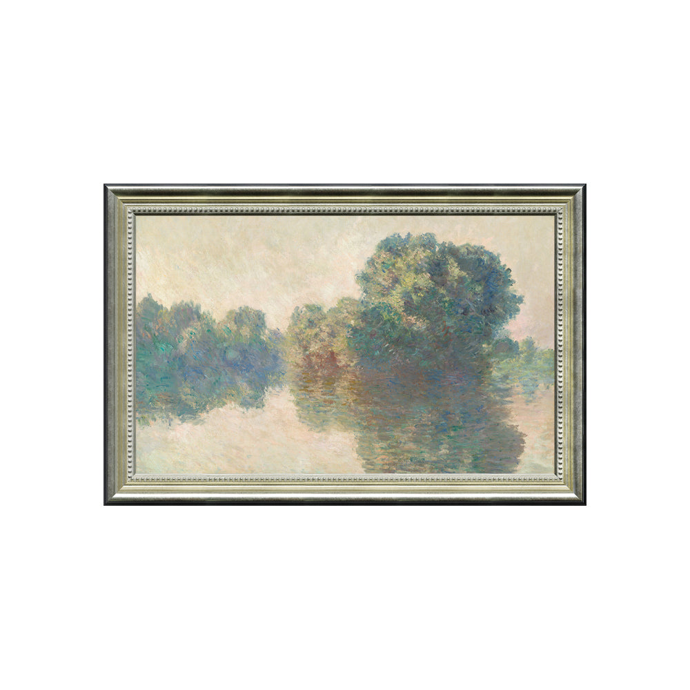 The Seine At Giverny By Claude Monet