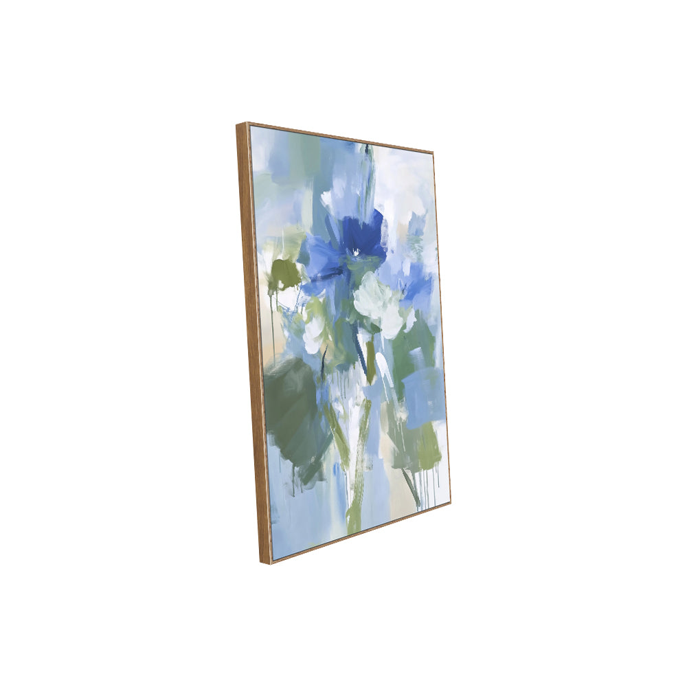 "Floral Symphony" Canvas Wall Art