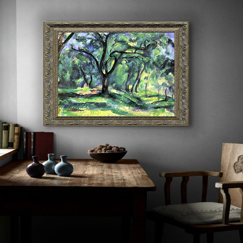 "Forest" By Paul Cezanne