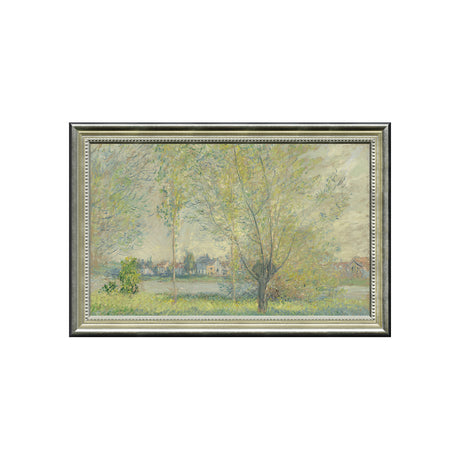 The Seine At Giverny By Claude Monet