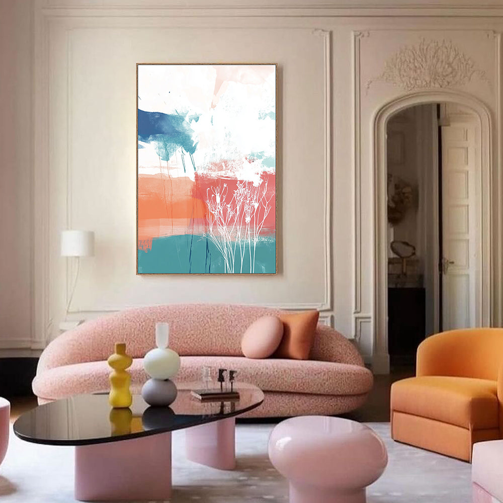 "Coastal Serenity" Canvas Wall Art