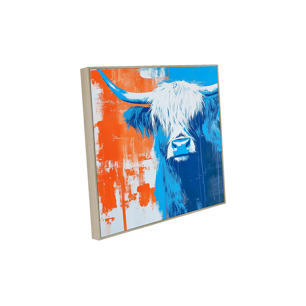 Highland Cow Canvas Wall Art