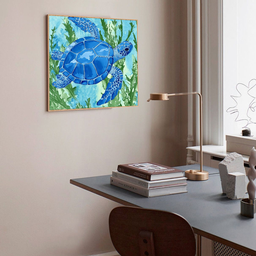 Sea Turtle Canvas Wall Art