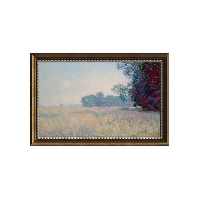 Oat Field By Claude Monet