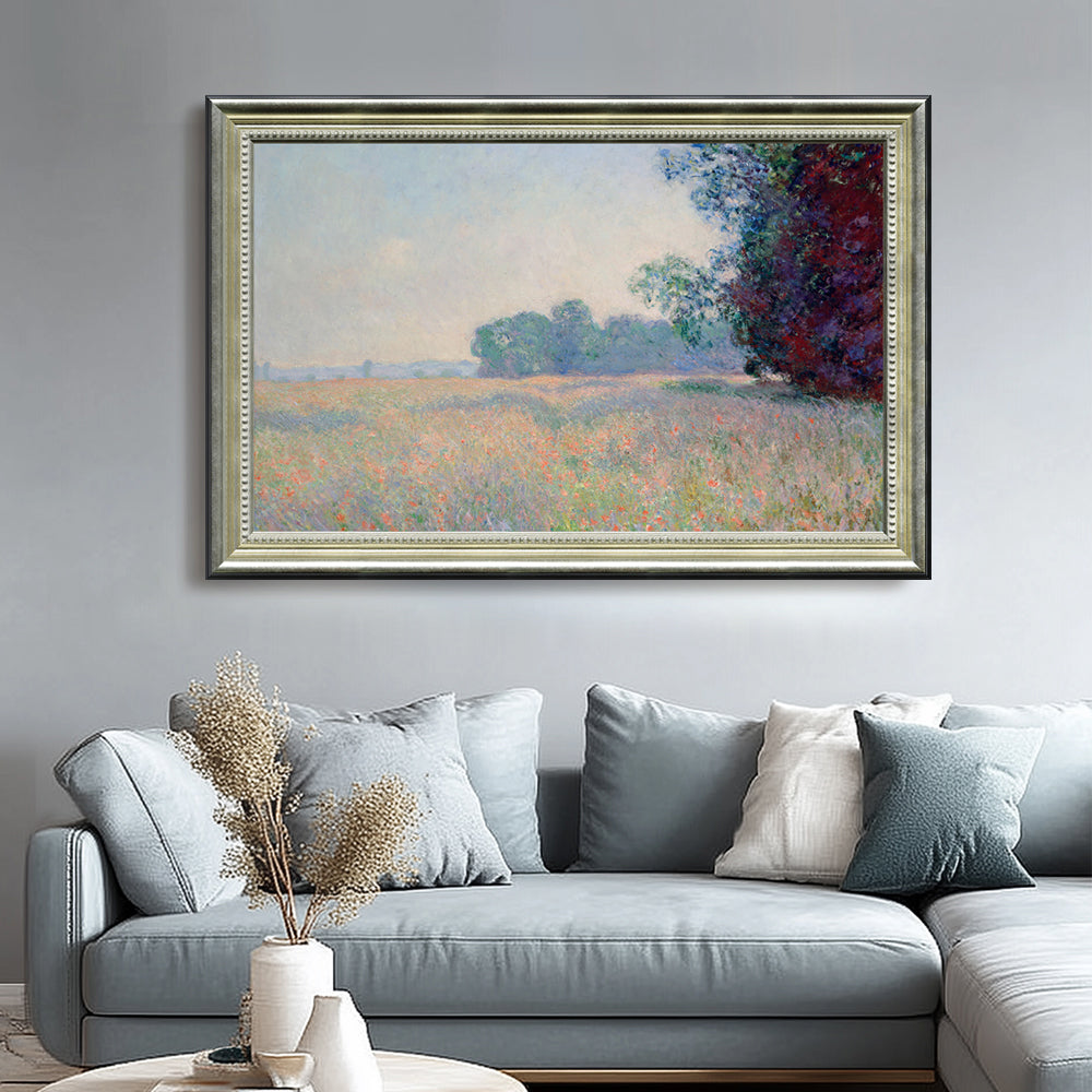 Oat Field By Claude Monet
