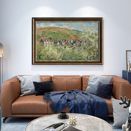 Spring At Giverny By Claude Monet