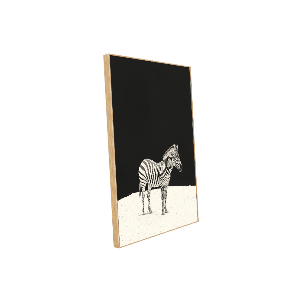 Elegant Zebra Design Wall Art Canvas