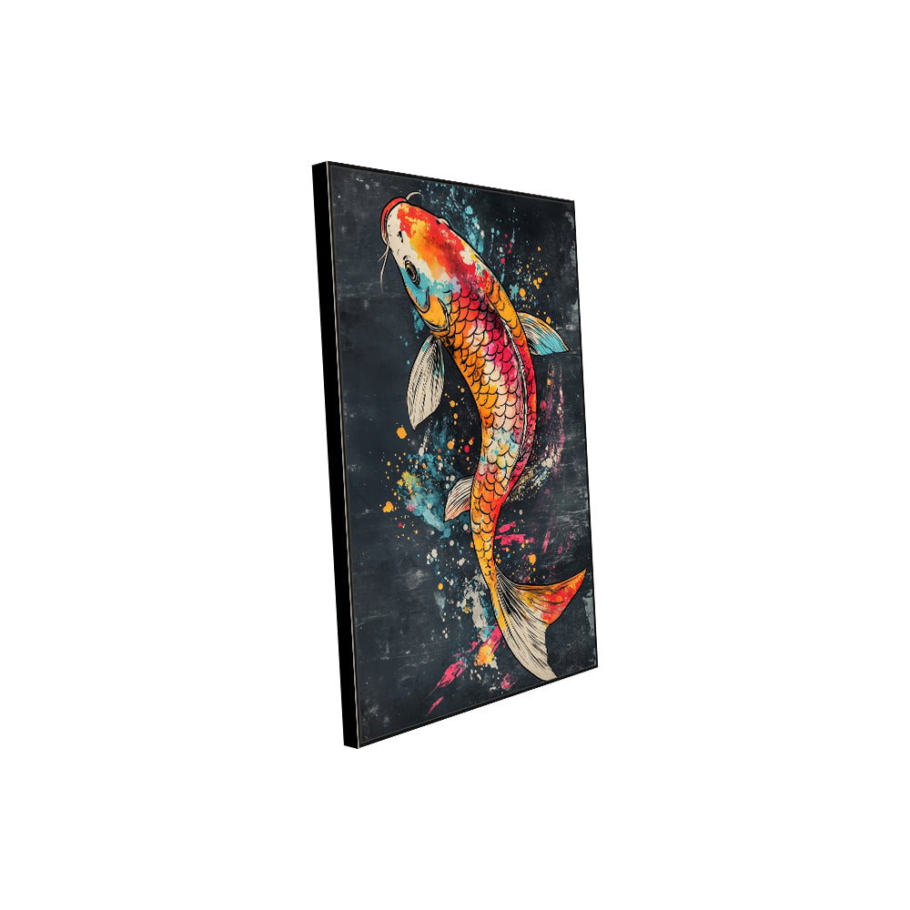 Celebrate Strength And Beauty With The Timeless Elegance Of A Koi Fish