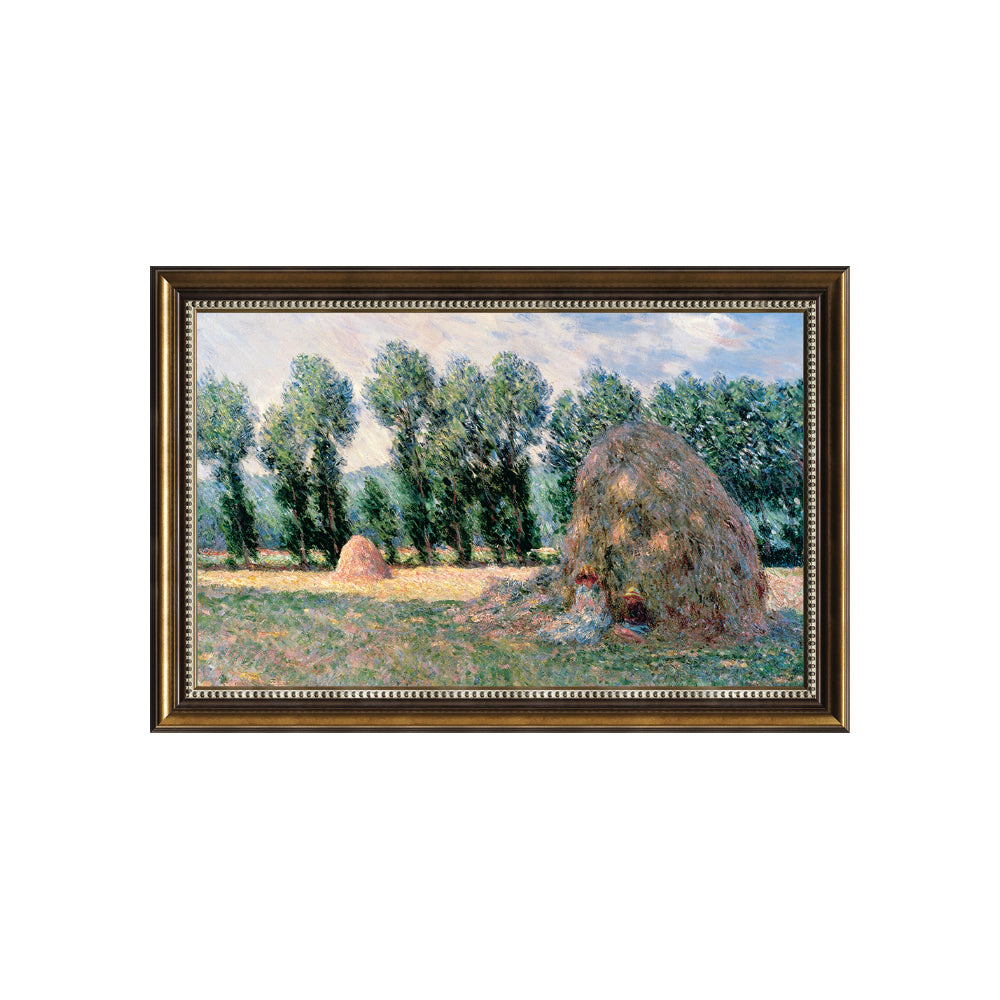 Haystack- End Of Summer By Claude Monet