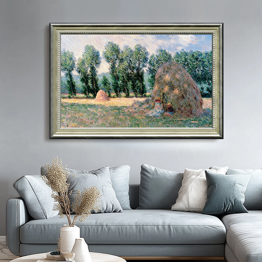 Haystack- End Of Summer By Claude Monet