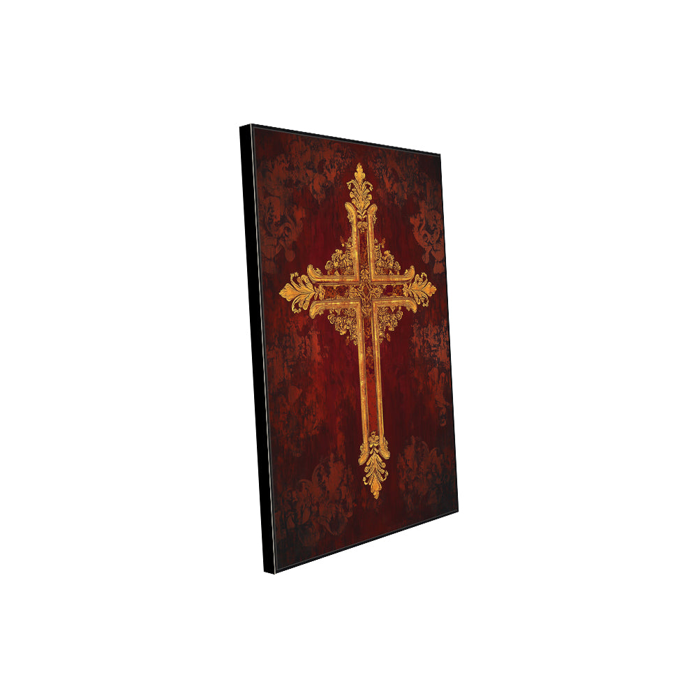 Sacred Beauty Meets Artistic Excellence In This Golden Cross Design