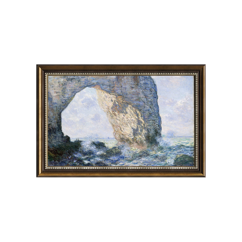 The Manneporte (Étretat) By Claude Monet.