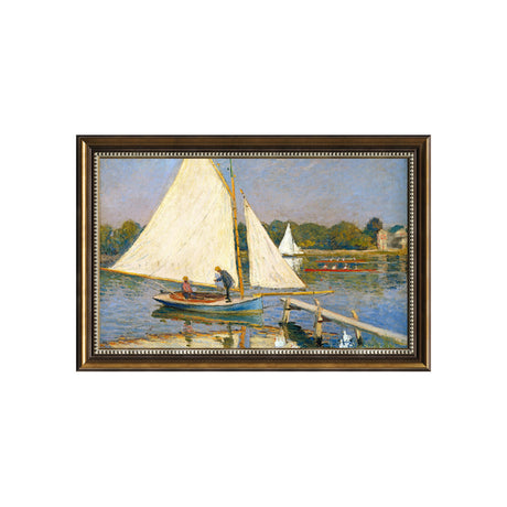 Boaters At Argenteuil By Claude Monet