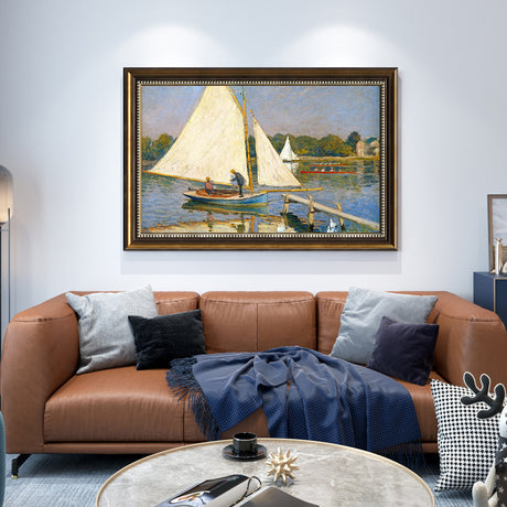 Boaters At Argenteuil By Claude Monet