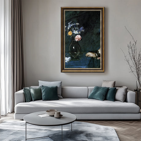 Still Life With Flowers And Fruit By Claude Monet