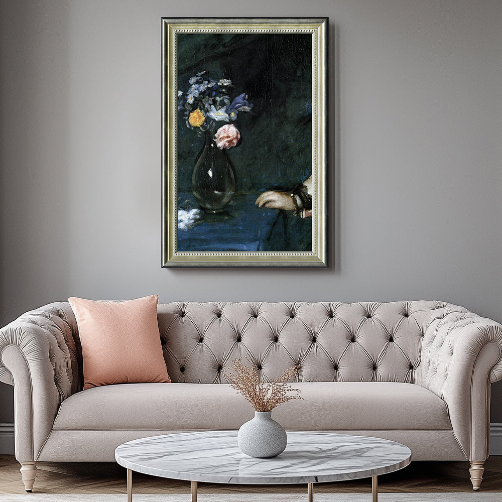 Still Life With Flowers And Fruit By Claude Monet