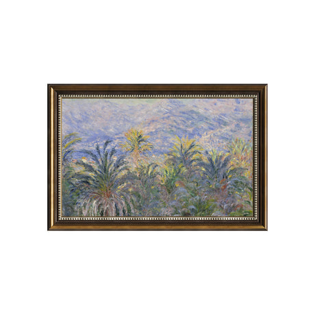 Palm Trees At Bordighera By Claude Monet