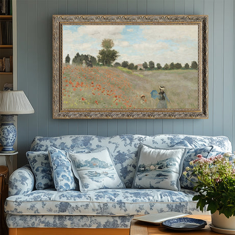 Poppies By Claude Monet