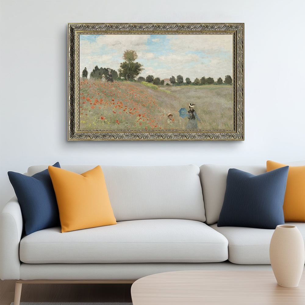 Poppies By Claude Monet