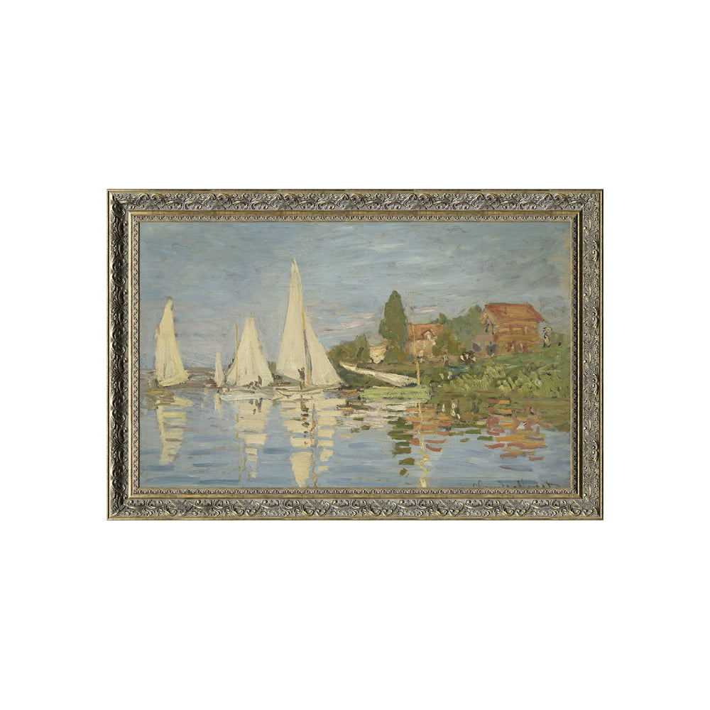 Regatta At Argenteuil Claude Monet