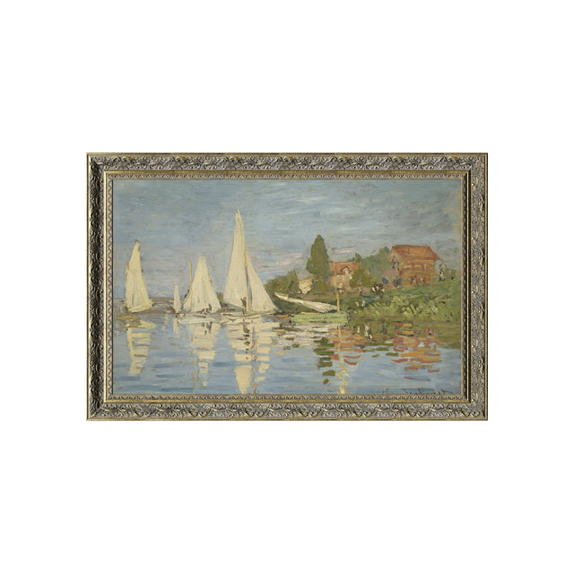 Regatta At Argenteuil Claude Monet