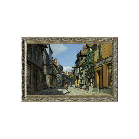 Rue De La Bavole, Honfleur By Claude Monet