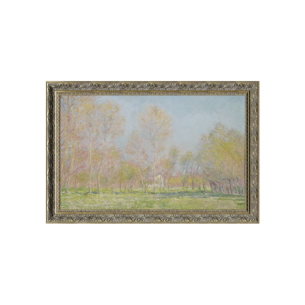 Spring In Giverny By Claude Monet