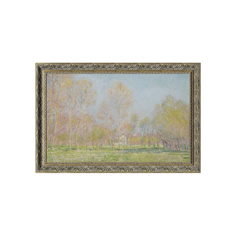 Spring In Giverny By Claude Monet