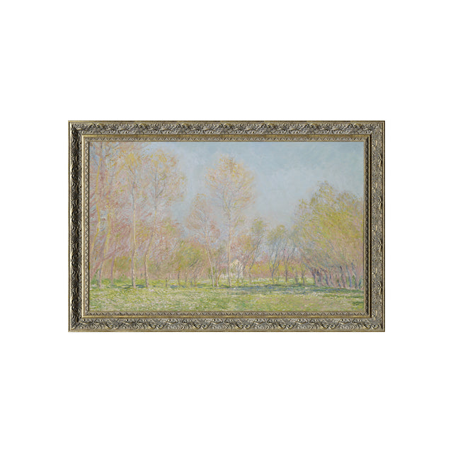 Spring In Giverny By Claude Monet